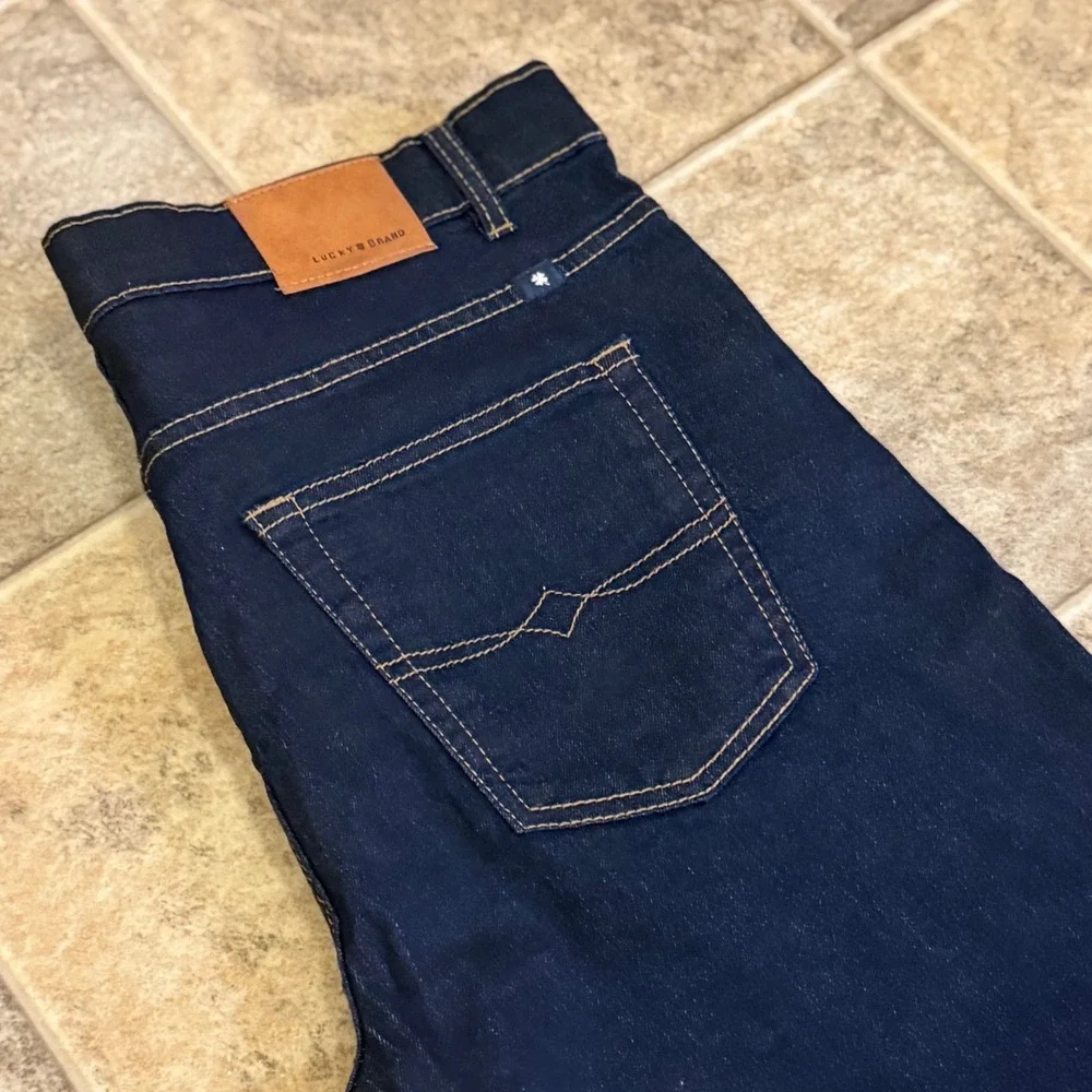 Lucky Brand Kids Classic Straight‎ Jeans Richmond Dark Wash Indigo Size 20
